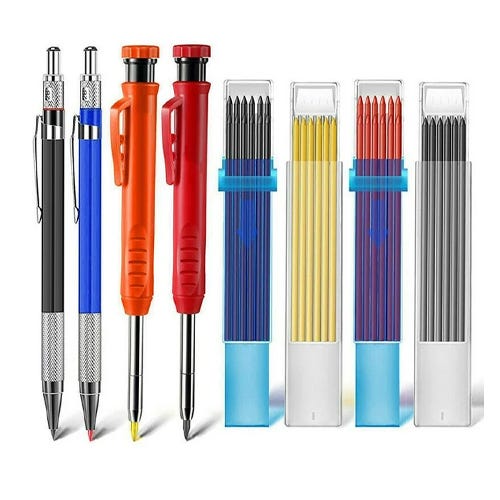 Carpenter's and Mechanic's Pencils