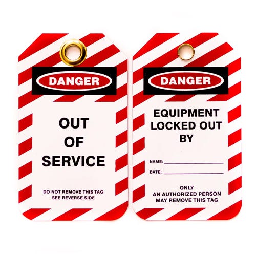 Lockout Tags