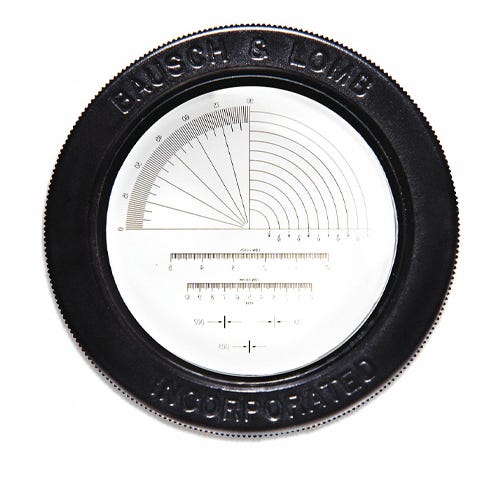 Magnifier Measuring Scale