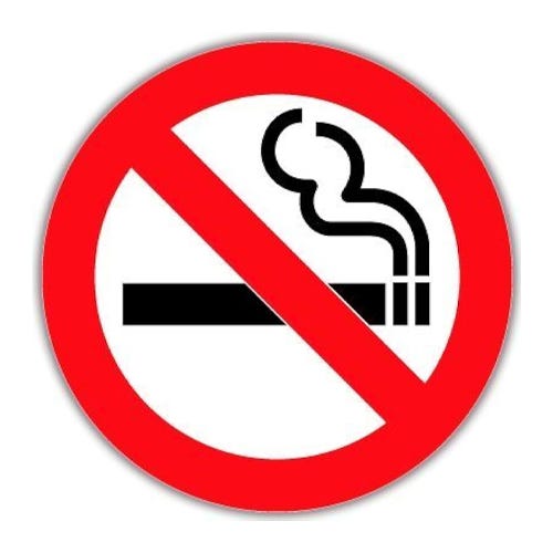 No Smoking Signs